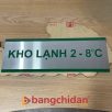 bảng tên phòng Inox