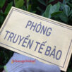 bảng tên phòng inox