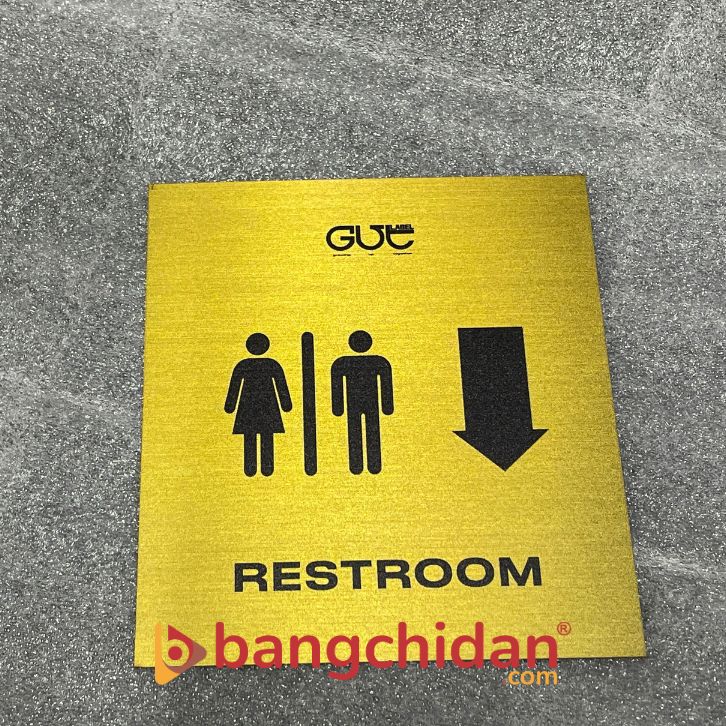 biển wc nam nữ