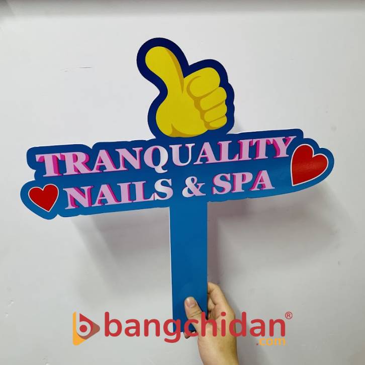 làm hashtag cầm tay