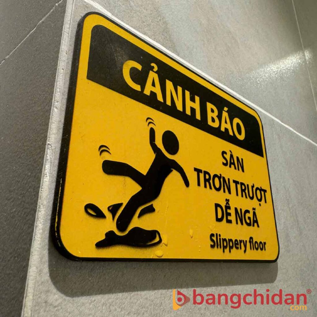 bảng cảnh báo