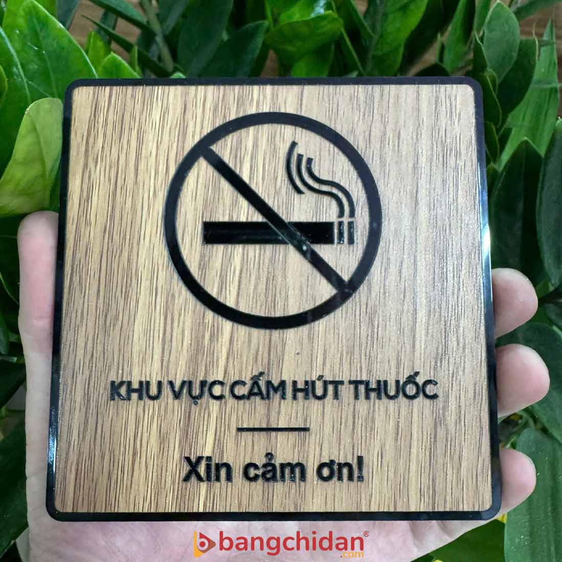 bảng cấm hút thuốc