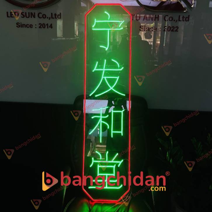 đèn led neon uốn chữ