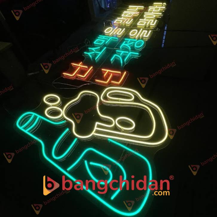 làm đèn led neon