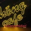 Đèn Led Neon Trang Trí quán cà phê