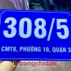 bảng số nhà mica