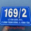 bảng số nhà mica