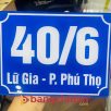 bảng số nhà mica