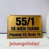 bảng số nhà mica