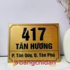 bảng số nhà mica