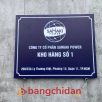 bảng tên công ty mica