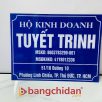 bảng tên công ty mica