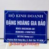 bảng tên công ty mica