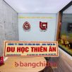 bảng tên công ty mica