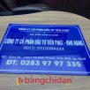bảng tên công ty mica