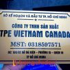 bảng tên công ty mica