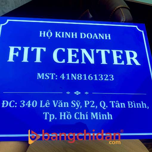bảng tên công ty mica