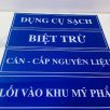 bảng thông tin mica