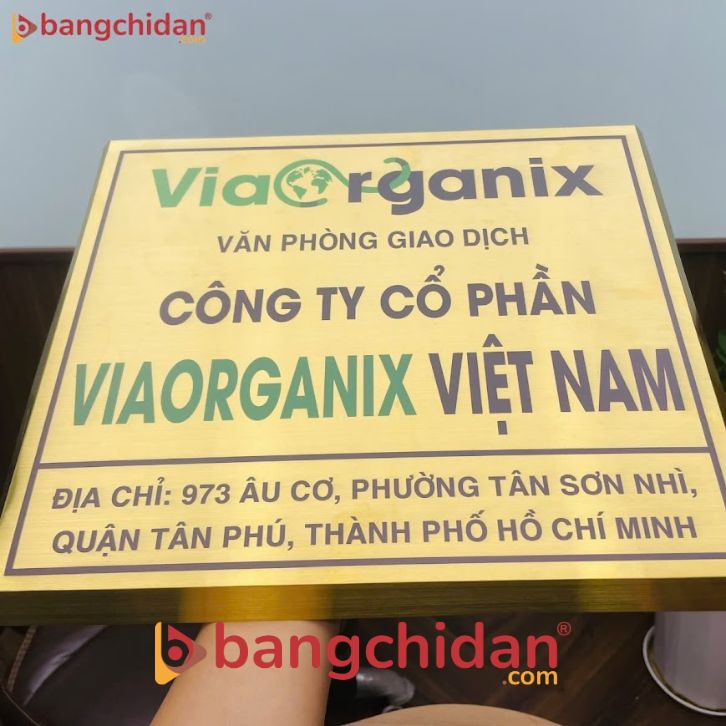 địa điểm làm biển số nhà Inox