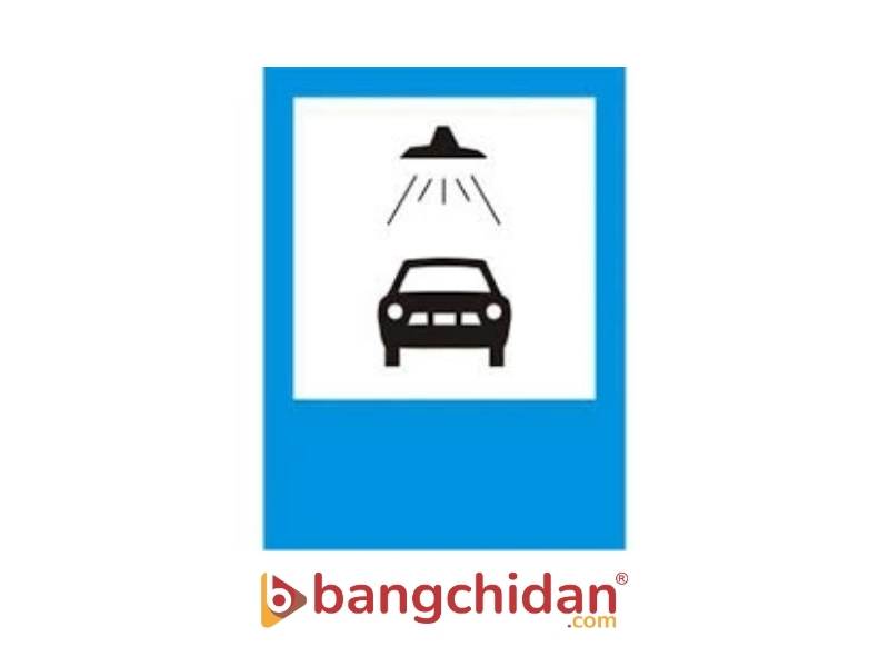Biển số I.429 “Nơi rửa xe”