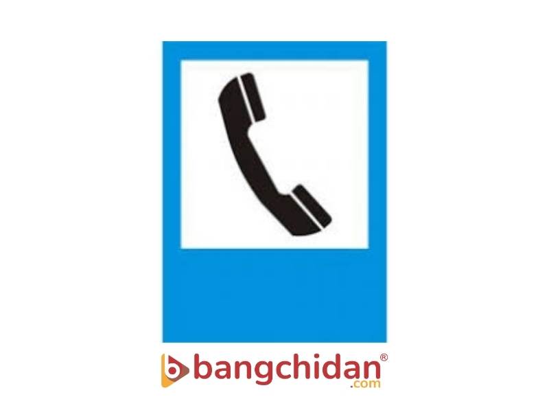 Biển số I.430 “Điện thoại công cộng”