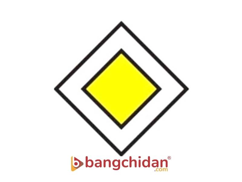  Biển số I.401 "Bắt đầu đường ưu tiên"