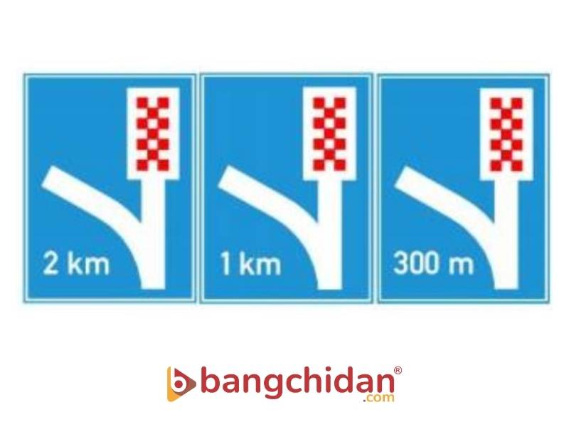 Biển số I.448 “Làn thoát nạn khẩn cấp”