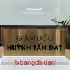 Biển chức danh để bàn
