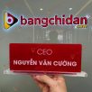 Biển chức danh Mica