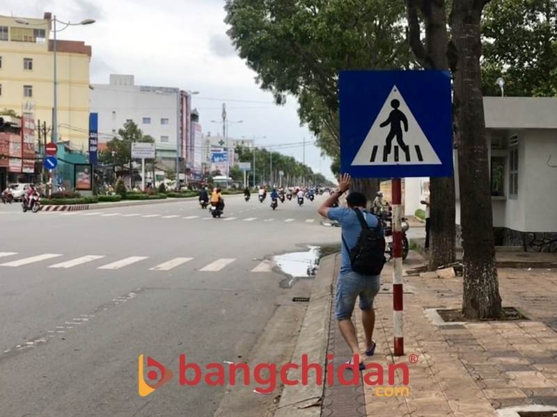 Biển số 423 (a,b): Người đi bộ sang đường.