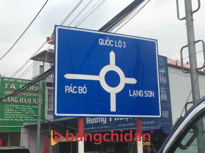 Biển số I.414: Chỉ hướng đường