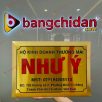 Biển công ty ăn mòn