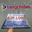 Biển tên công ty ăn mòn