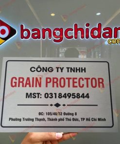 Bảng tên Công Ty Alu