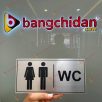 Biển vệ sinh Inox
