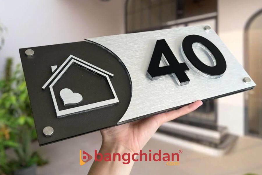 Biển số nhà quận 2