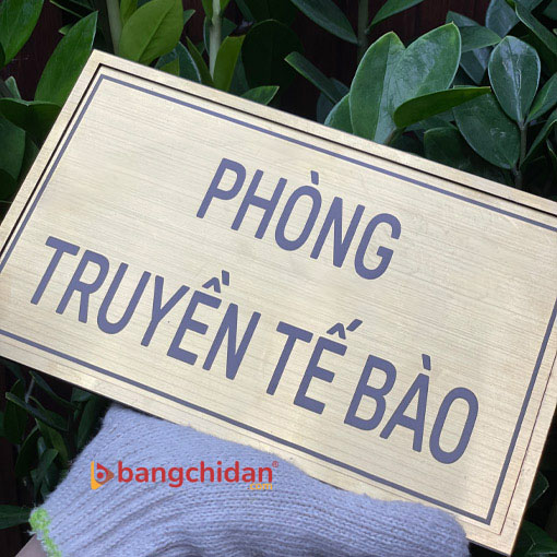 Biển chỉ dẫn inox
