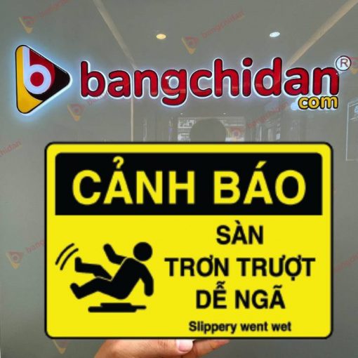 Biển chỉ dẫn chất liệu mica