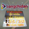 Biển số nhà Inox chữ nổi