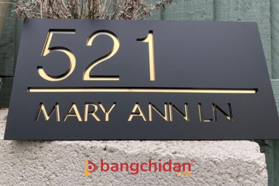 Biển số nhà quận 1