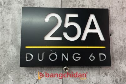 Biển số nhà quận 1