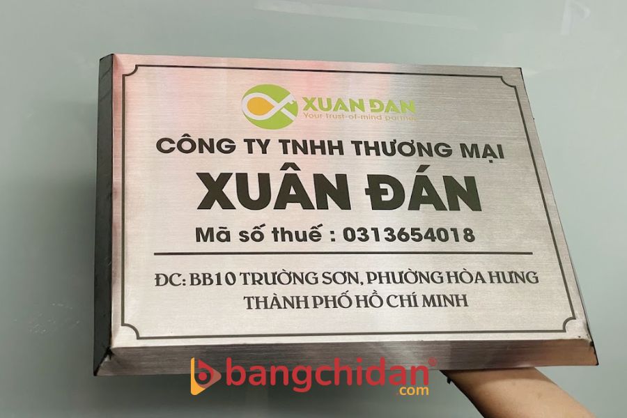 Biển số nhà quận 1