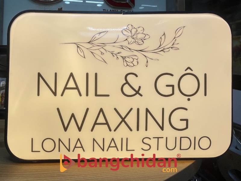 Hộp đèn hút nổi tiệm nail