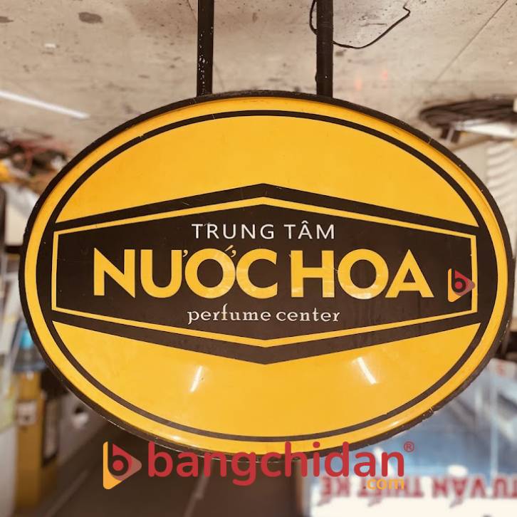 Hộp đèn hút nổi Oval