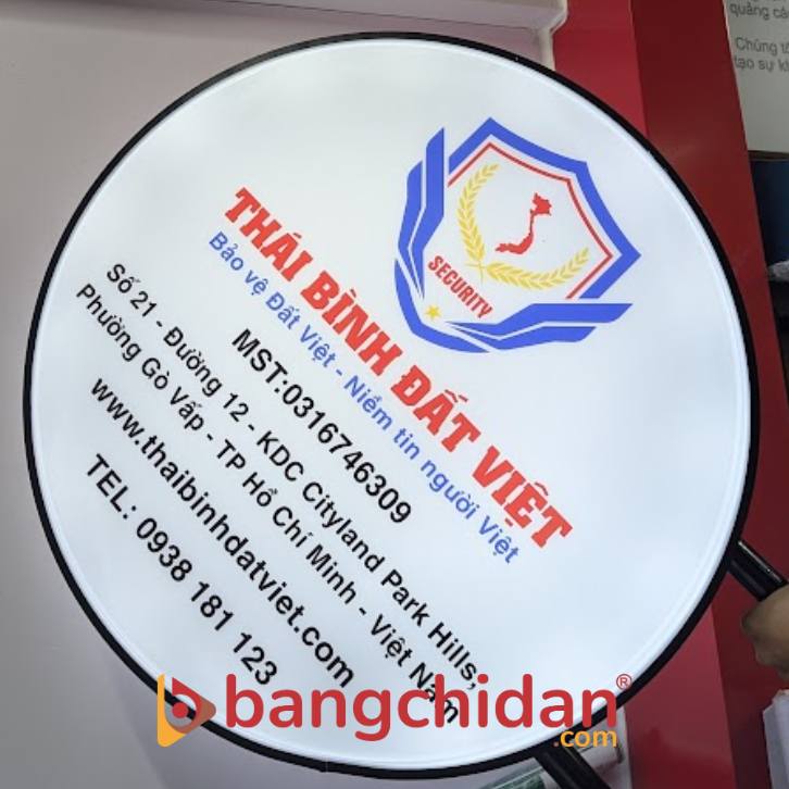 Hộp đèn Mica Hút Nổi