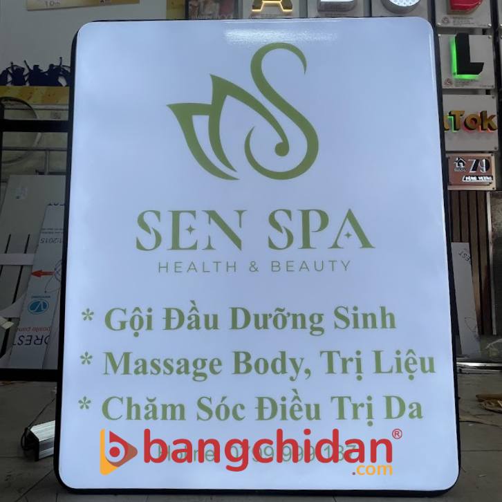 Hộp đèn Hút Nổi Spa