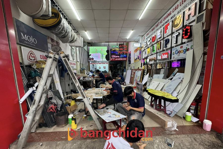 Quy trình làm việc tại Led Sun