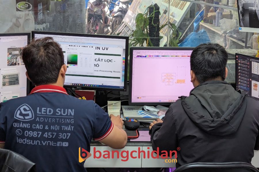 Quy trình làm việc tại Led Sun