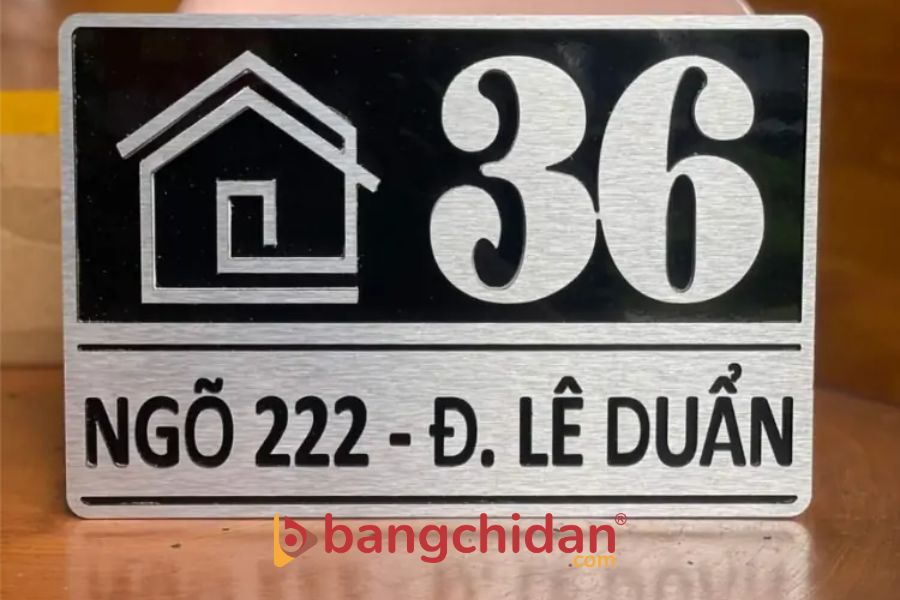 Nhu cầu làm biển số nhà Quận 2