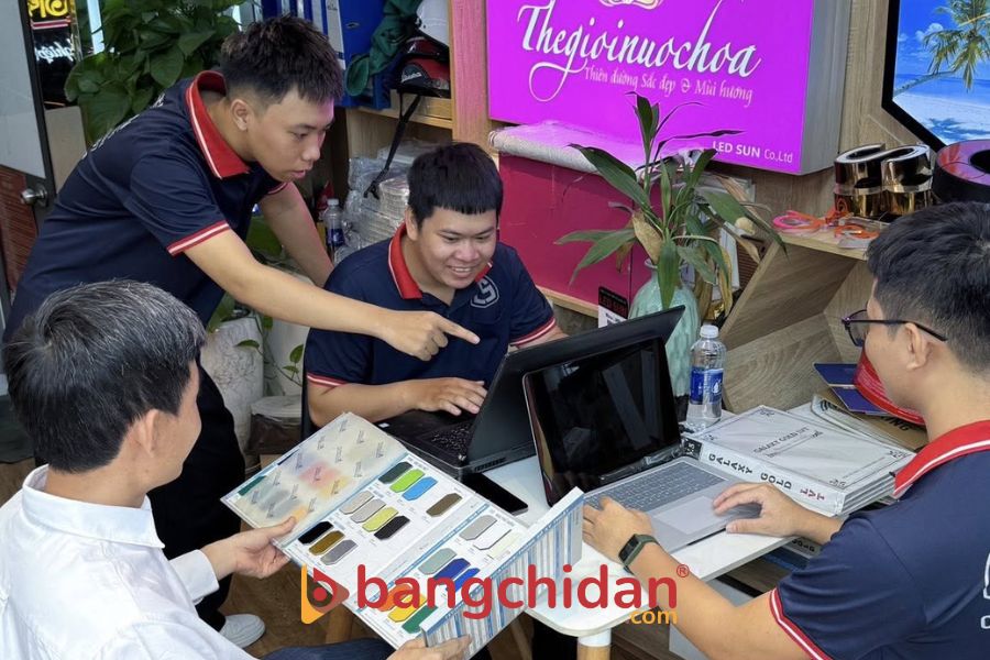 Quy trình làm việc tại Led Sun